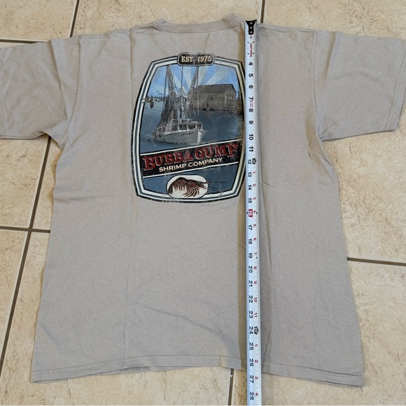 Men's Bubba Gump Shrimp New York Times Square Short Sleeve T-Shirt Size XL - Picture 7 of 7